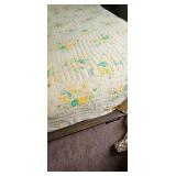 Floral Pattern Quilted Bedding