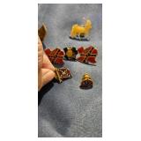 Assorted Enamel Pins Collection