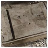 Wood Box with Contents