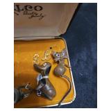 ELCO Jewelry Set with Ring, Earrings, Brooch, and