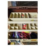 Plano and Phantom Fishing Tackle Boxes with Conten