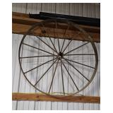 Metal Wagon Wheel