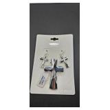 Icon Collection Cross Pendant and Earring Set