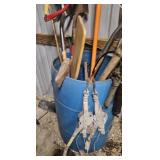 Assorted Collection of Garden and Hand Tools