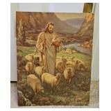 Warner Sallman "The Good Shepherd" Print 1943