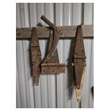 Metal Gate Hinges and Cutting Tool