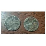 Two Mercury Dimes