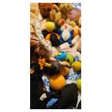 Mixed Lot of Assorted Plush Toys and Accessories