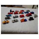 Collection of Miniature Transforming Robot Vehicle