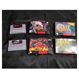 Super Nintendo Entertainment System Game Assortmen