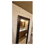 Framed Rectangular Over-the-Door Mirror