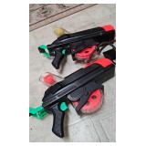 Toy Foam Ball Blaster Guns and Slingshot