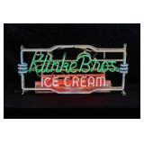 KLINKE BROS ICE CREAM SIGN (WORKS) 1936