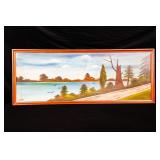 JOE MARSHALL PAINTING - SIGNED 2X