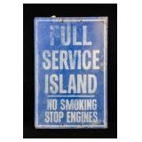 FULL SERVICE SIGN - METAL