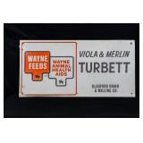 WAYNE ANIMAL FEEDS SIGN