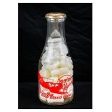 WWII MILK BOTTLE - DYERSBURG, TN - WARBONDS