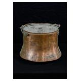 HAND HAMMERED COPPER PAIL
