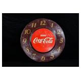 COCA COLA CLOCK - PORCELAIN