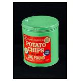 JANE PARKER POTATO CHIP TIN