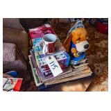 ELVIS VHS, NEWSPAPERS, CD, MUG