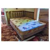 FULL BRASS BED