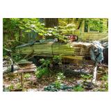 Flatbed trailer w/contents