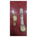 Vintage Elgin 10K Gold-Filled Art Deco Watch & Tim