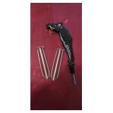 Vintage Horse Head Handle & Antique Metal Hair Wav