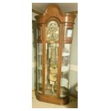 Ridgeway Grandfather Clock with Moon Phase Dial &