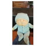 Vintage "Boo Dreamer" Sleeping Baby Doll  Blue Sl