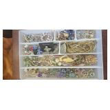 Large Vintage Costume Jewelry Collection  Brooche