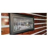 D. Morgan Signed & Numbered Train Print