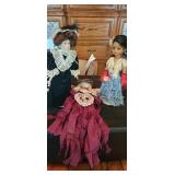Vintage & Collectible Doll Lot  3 Dolls