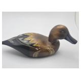 Miniature Hand-Painted Wooden Duck Decoy  Approx.
