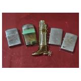 Vintage Zippo & Novelty Lighter Collection  Chevr