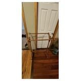 Wooden Quilt Rack