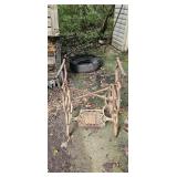 Antique Cast Iron Treadle Sewing Machine Base