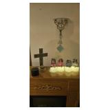 Assorted Home Décor  Cross, Lighted Christmas Gno