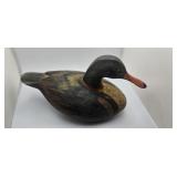 Vintage Hand-Painted Wooden Duck Decoy  Approx. 1
