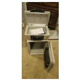 Pair of Sentry Fire-Safe Security Boxes  Models 1
