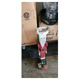 Hand-Painted Wooden Santa Claus Decoration