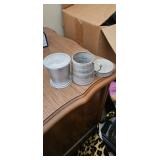 Collapsible Aluminum Camping Cups Set