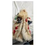 Handmade Santa Claus Decor Figure Quilt Coat