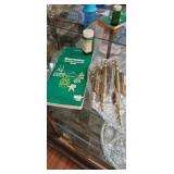 Tourist Guide, Brass Hinges, Vintage Pharmacy