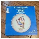 Goebel M.J. Hummel 1976 Annual Plate