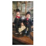 Dynasty Dolls Laurel and Hardy Pair
