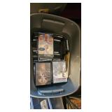 DVDs in Storage Bin