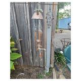 Copper Teapot Wind Chime With Metal Bells