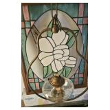 Decorative Stained Glass Hanging Lamp